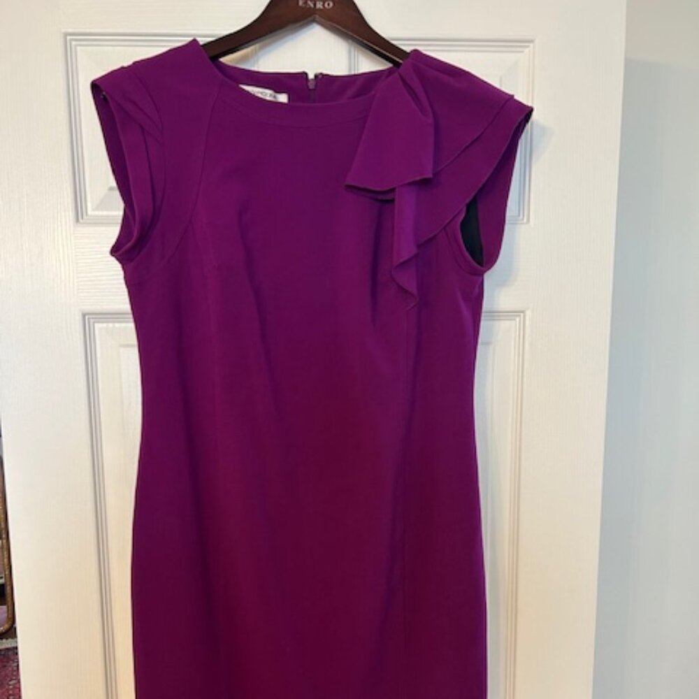 Purple EVAN-PICONE dress in size 8